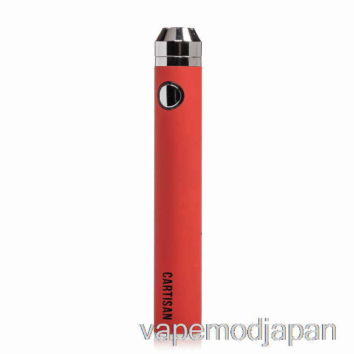 VAPE ジャパン カルチザン ボタン VV 1300 510 バッテリー レッド
